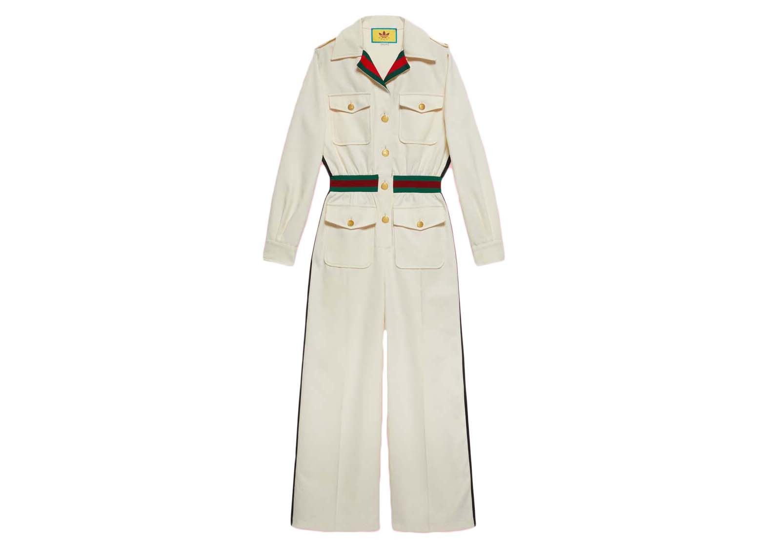 Women's Gucci x Adidas GG Jumpsuit in White | StockX
