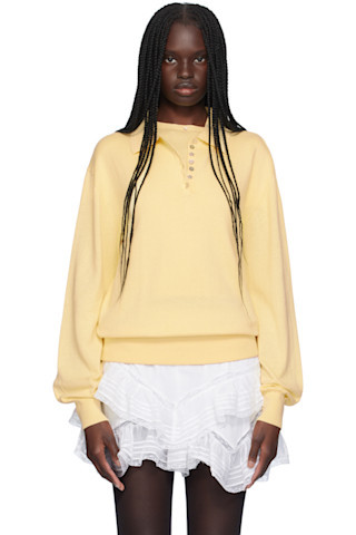 Yellow Stardew Polo | SSENSE