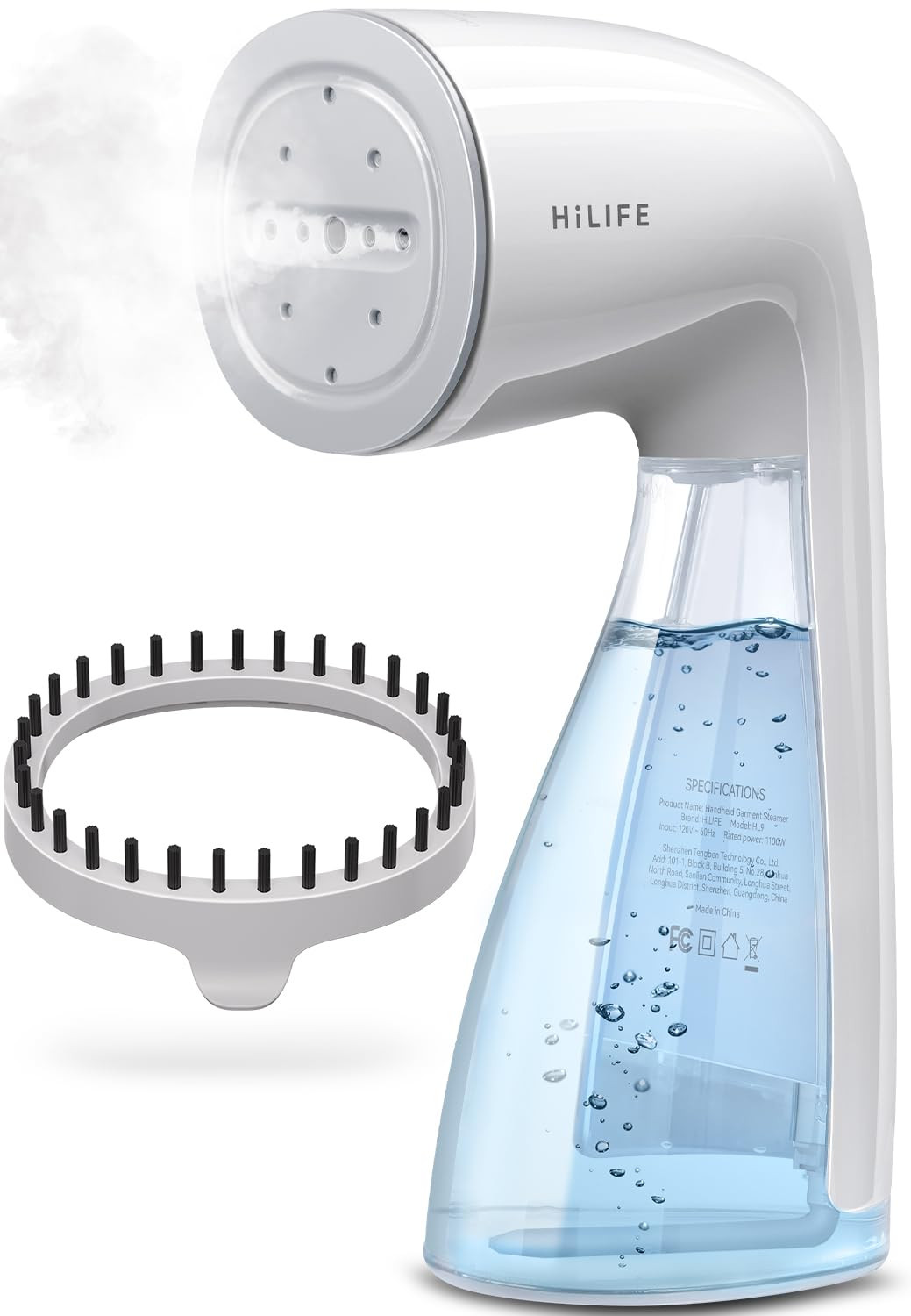 Amazon.com: HiLIFE Steamer for Clothes, Handheld Clothes Steamer with Large 300ml Tank, 1100W Str... | Amazon (US)
