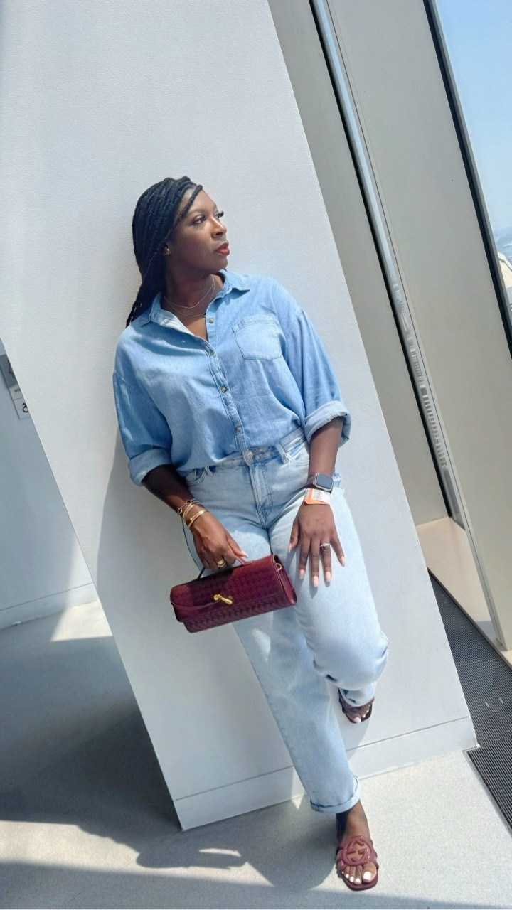 Nothing like denim on denim! 

#LTKTravel #LTKOver40 #LTKStyleTip