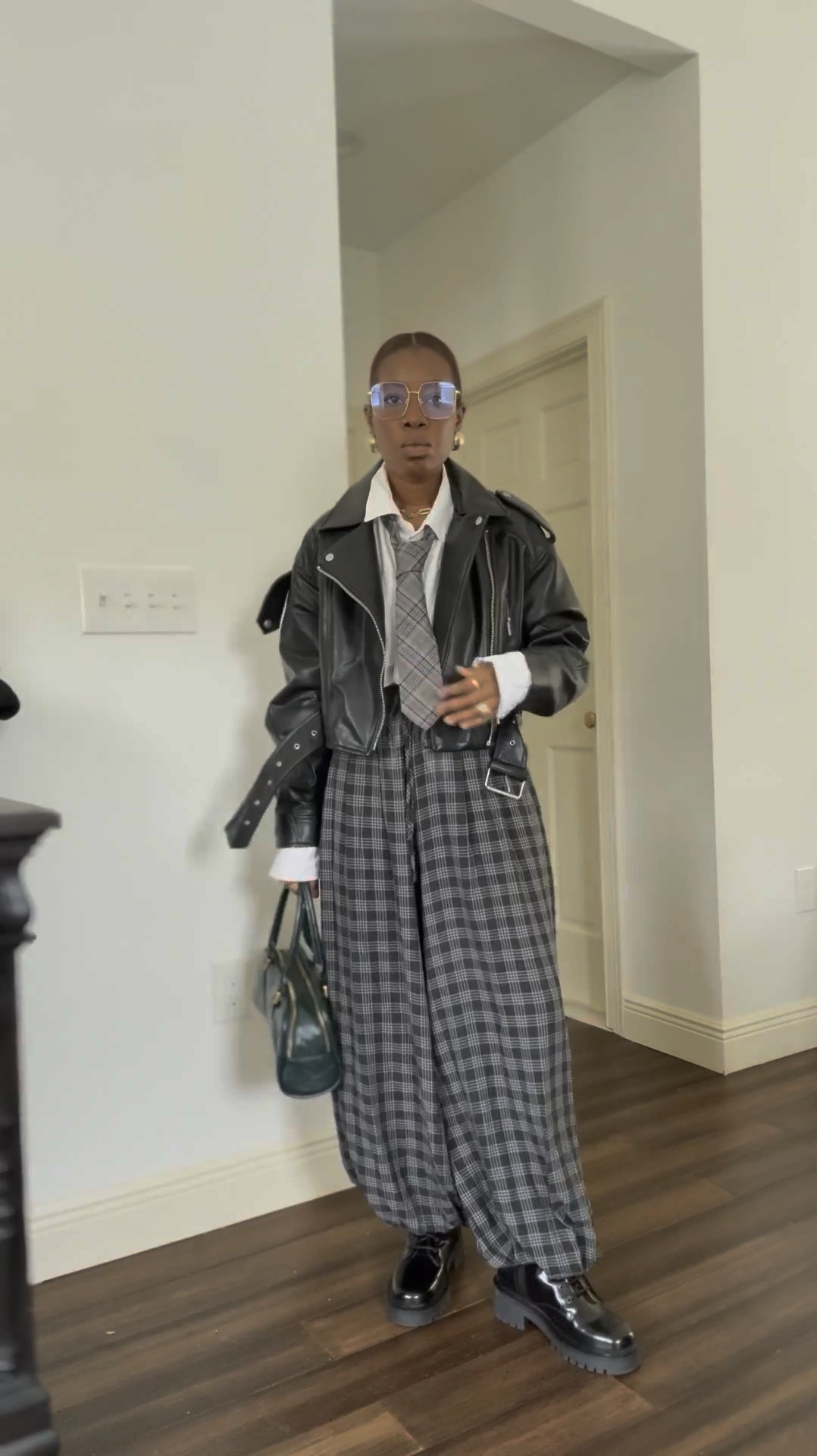 Outfit I wore in Tokyo. Balloon pants with cropped leather jacket and black boots 

#LTKFindsUnder100 #LTKCyberWeek #LTKgrwm