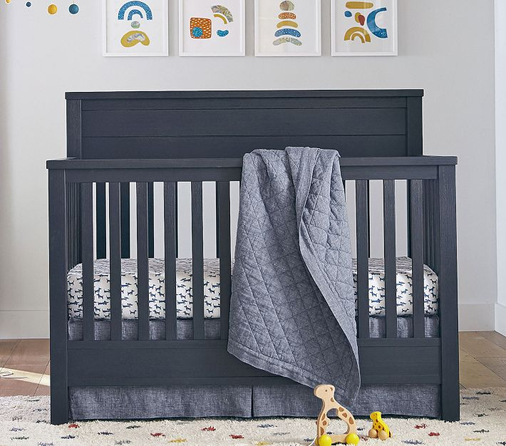 Charlie 4-in-1 Convertible Crib | Pottery Barn Kids