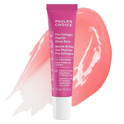 Paula’s Choice Pro-Collagen Peptide Gloss Lip Balm, Hydrates & Smooths Lips, Sheer & Glossy Finish for Fuller Lips, Sheer Tint, Non-Sticky, Cruelty-Free, 0.5 oz | Amazon (US)