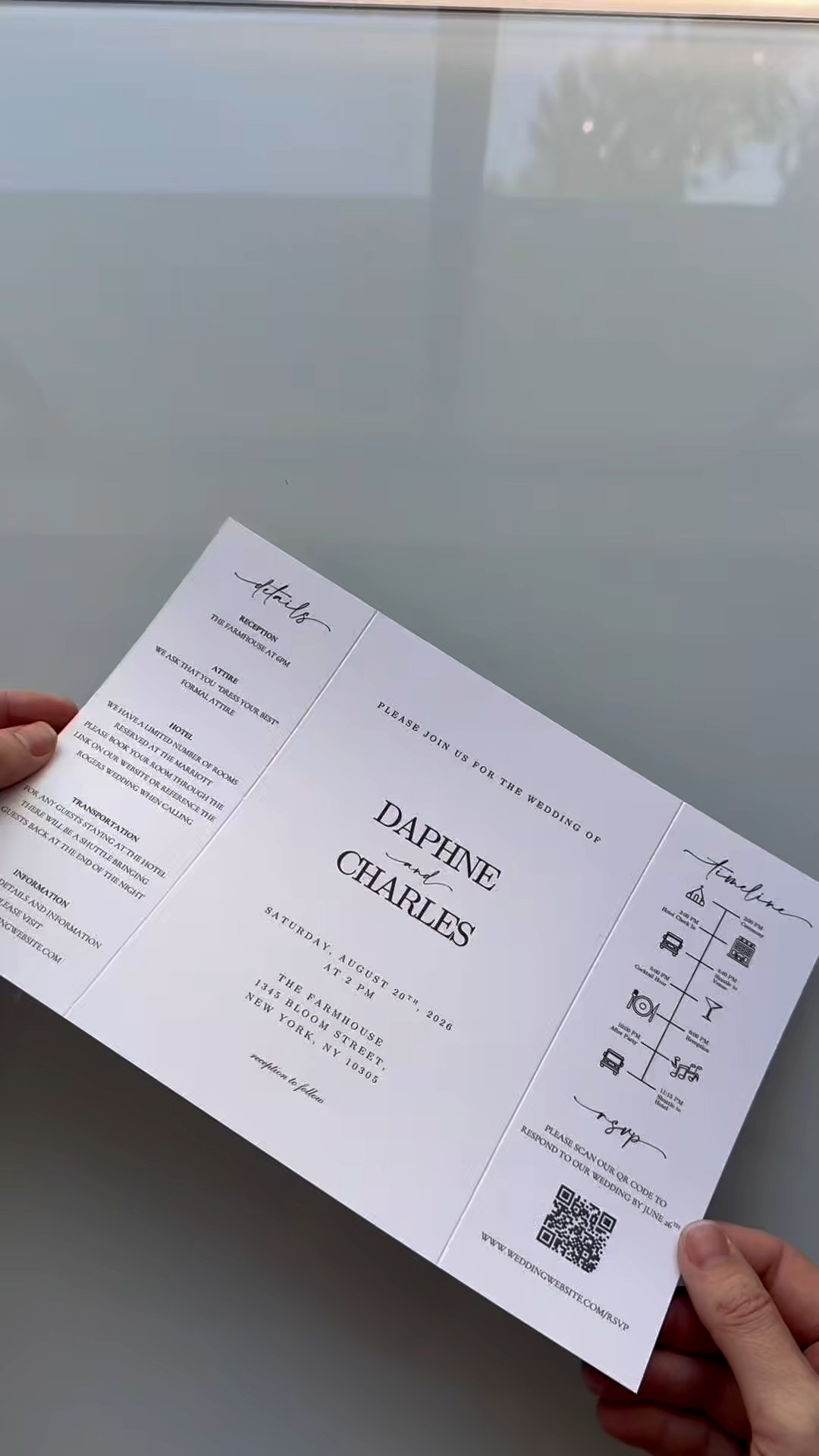 DIY Gatefold Invitation✨

#LTKWedding