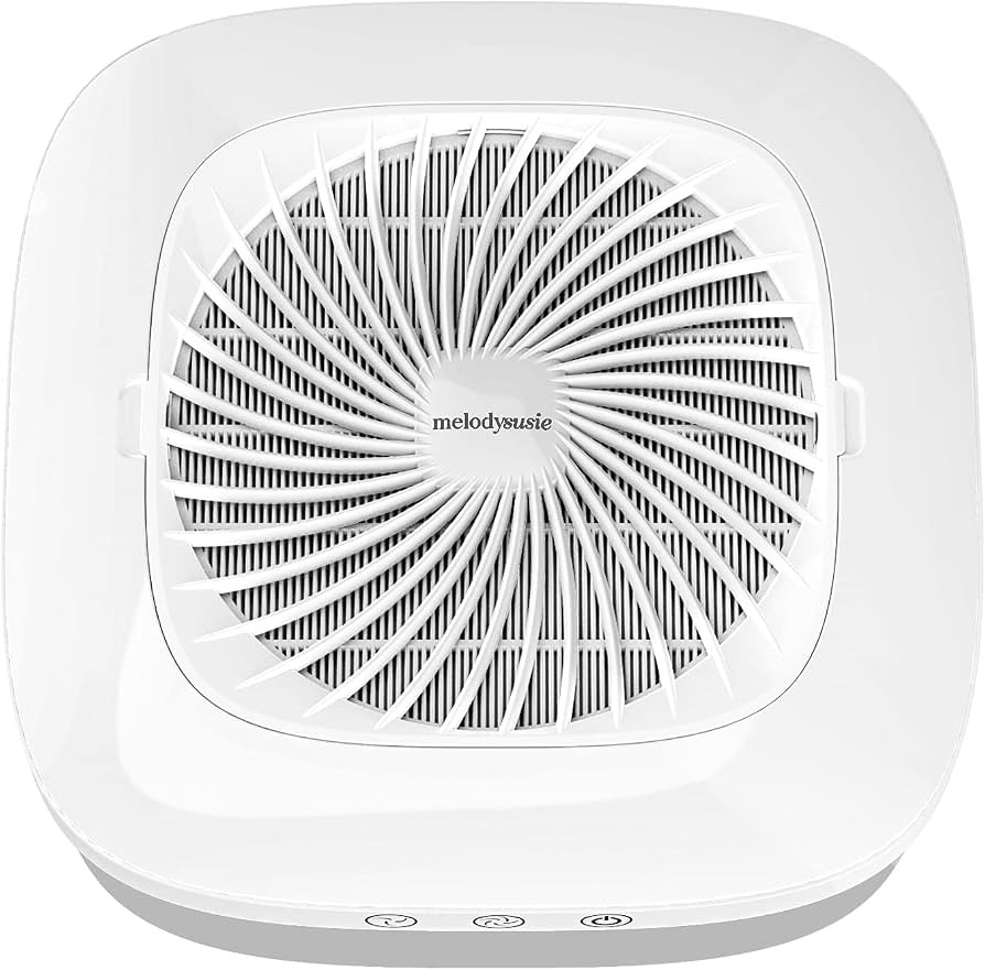 MelodySusie Nail Dust Collector with Reusable Filter, Powerful Nail Vacuum Fan Vent Dust Collecto... | Amazon (US)