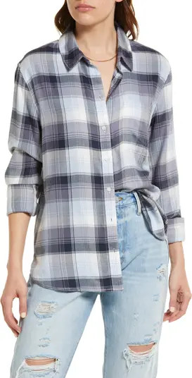 Plaid Boyfriend Shirt | Nordstrom