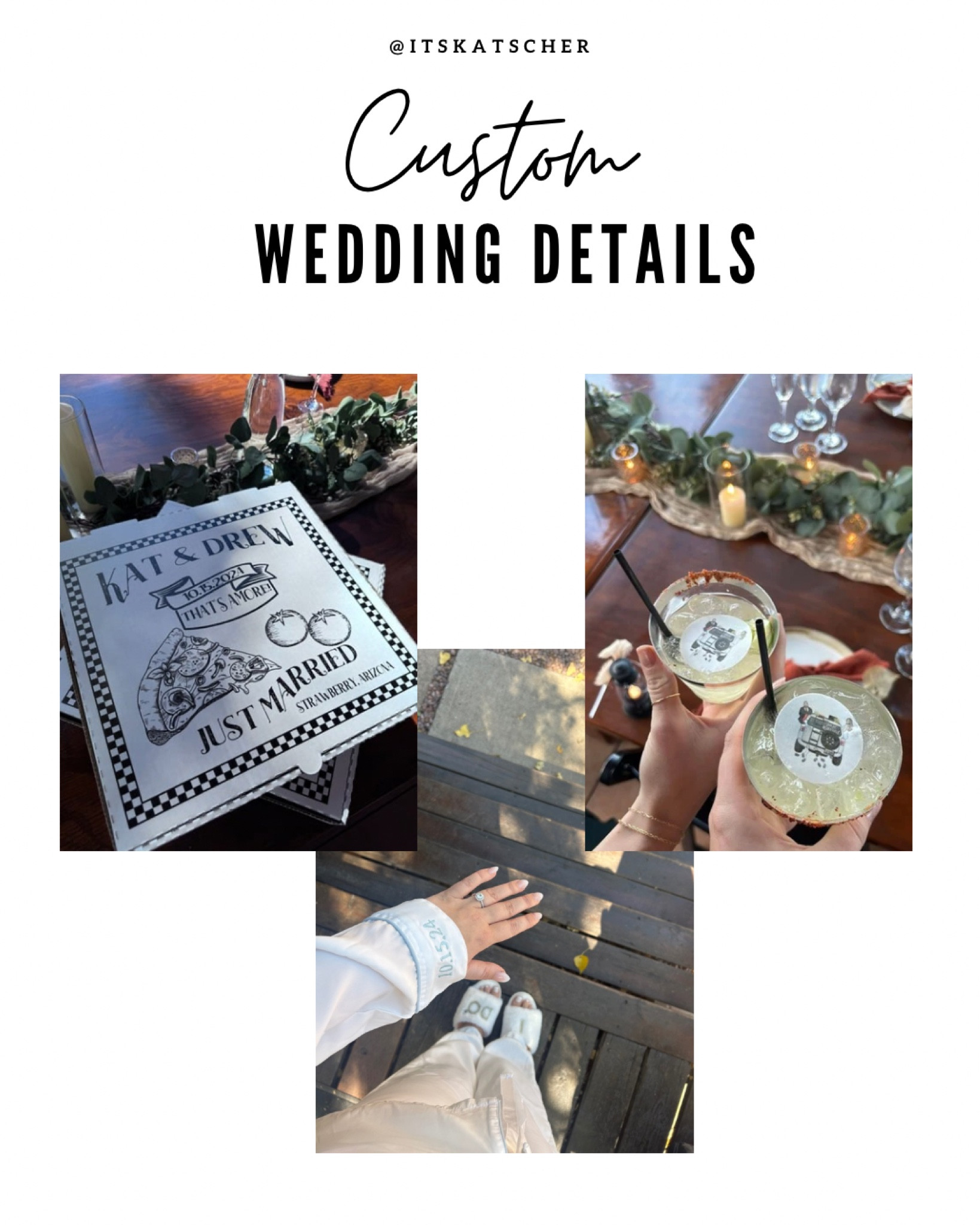 Top 3 favorite details from my wedding! 💒 

#LTKParties #LTKStyleTip #LTKWedding