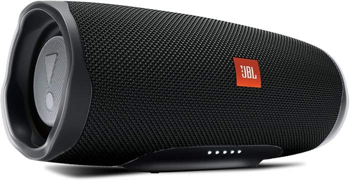 JBL Charge 4 - Waterproof Portable Bluetooth Speaker - Black | Amazon (US)