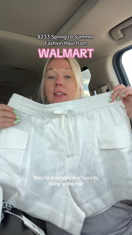 Walmart spring summer fashion haul shorts shirt tanks linen blazerr

#LTKSaleAlert #LTKOver40 #LTKMidsize