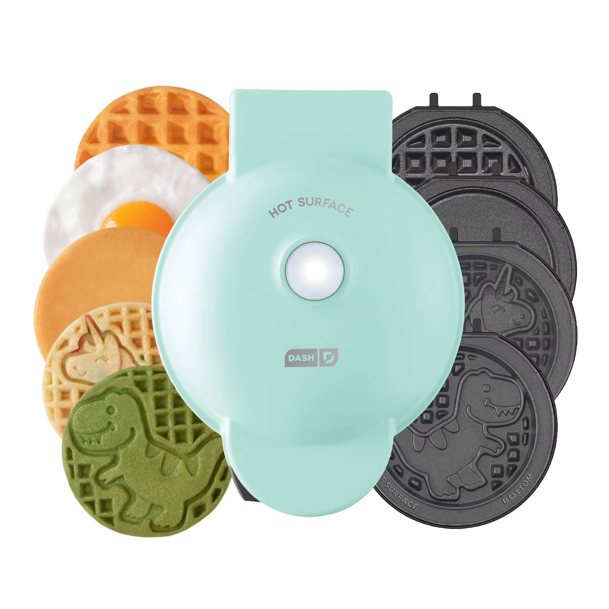Dash MultiMaker Mini Waffle Maker System with 6 Removeable Holiday Plates | Target