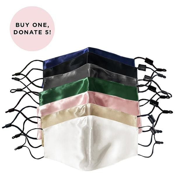 100% Silk Face Mask + (7) Disposable Filters | DISCOVER NIGHT
