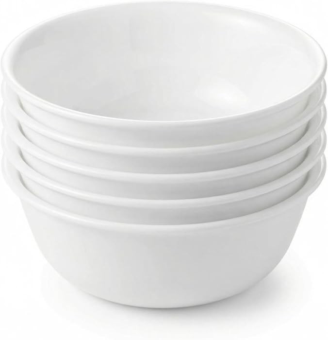 Corelle Vitrelle 28-oz Soup/Cereal Bowls Set of 6 Chip & Crack Resistant Dinnerware Bowls for Sou... | Amazon (US)