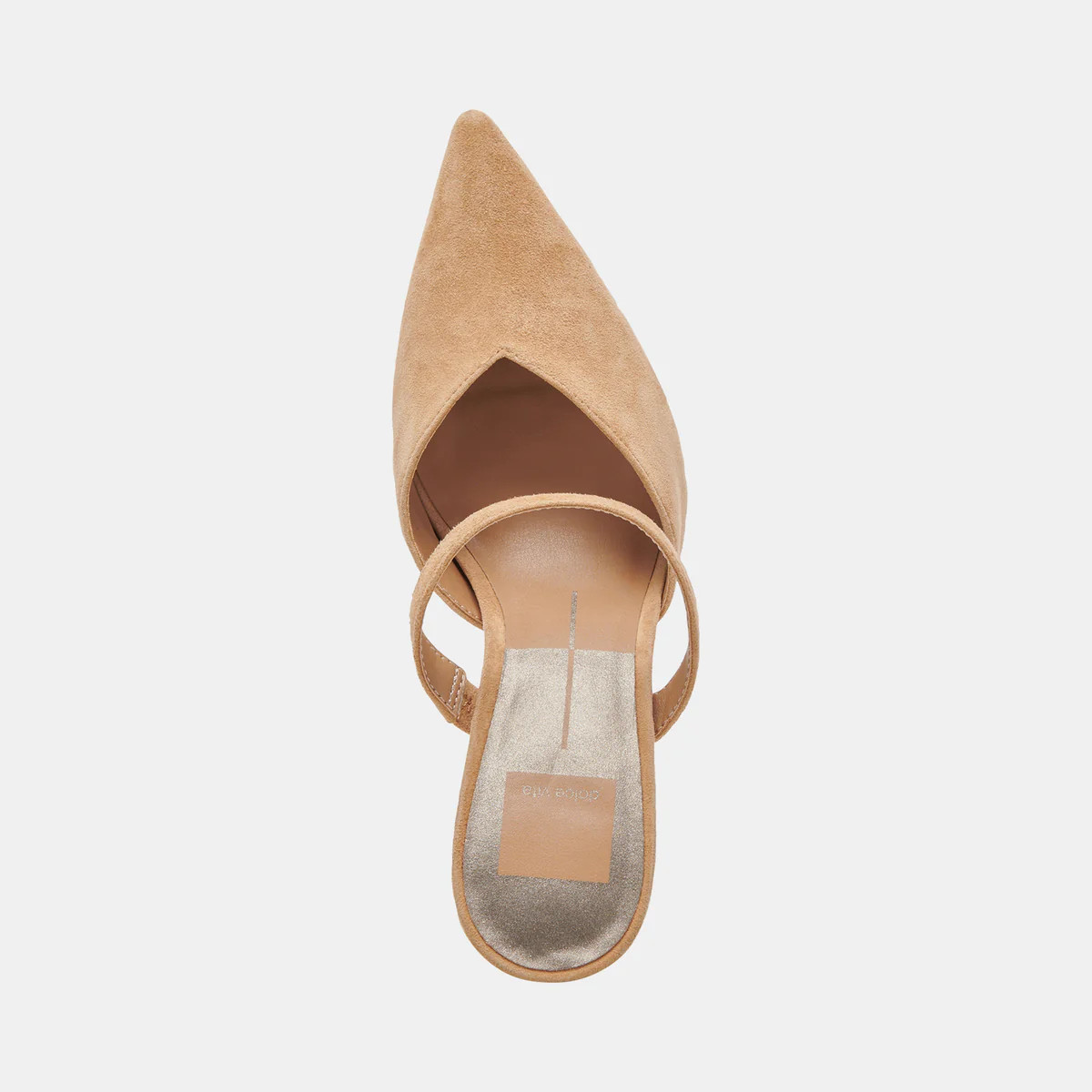 KANIKA HEELS TAN SUEDE | DolceVita.com