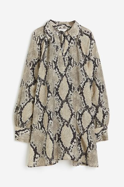 Balloon-sleeved Tunic Dress | H&M (US + CA)