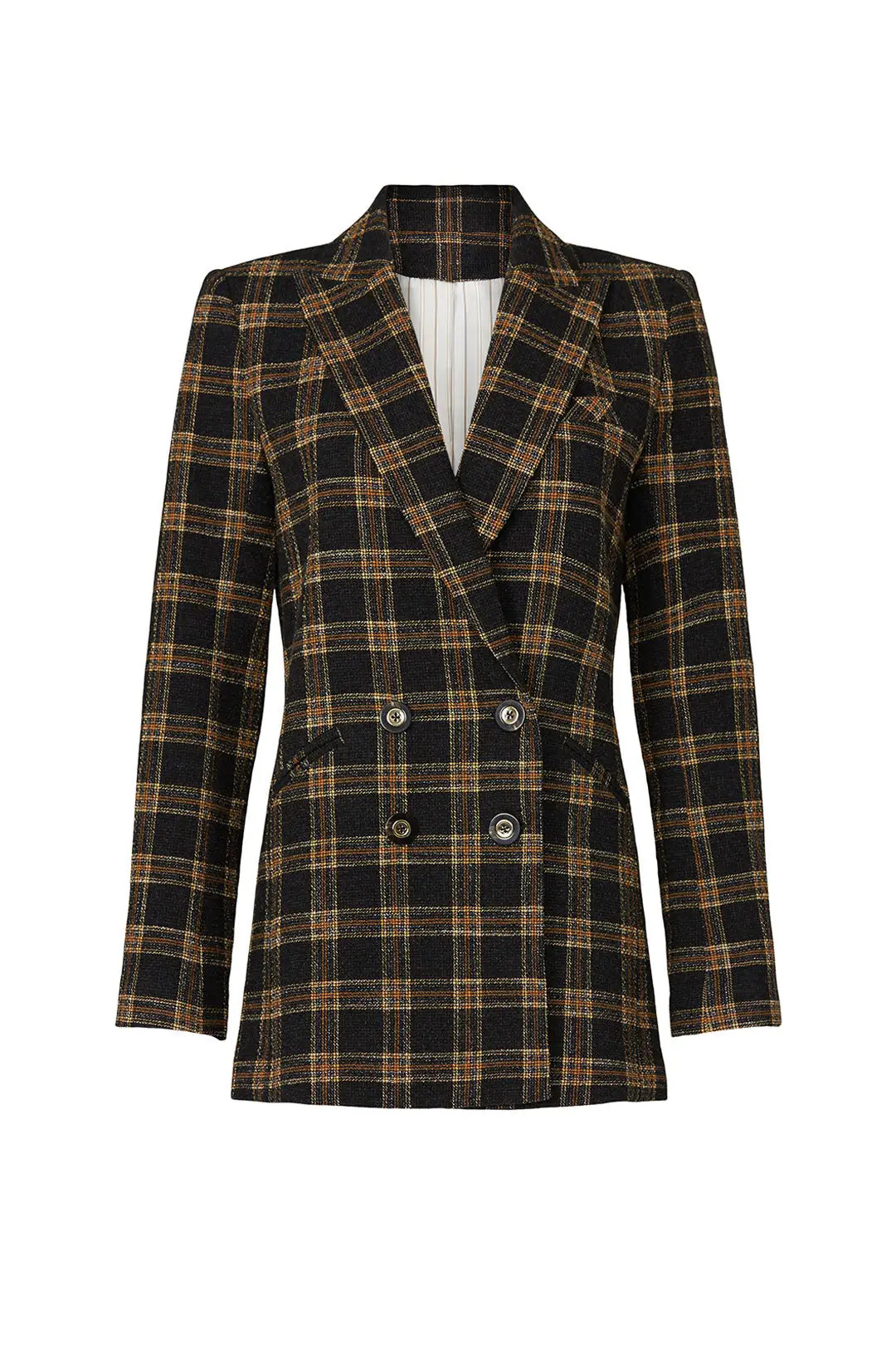 Oria Plaid Dickey Jacket | Rent The Runway