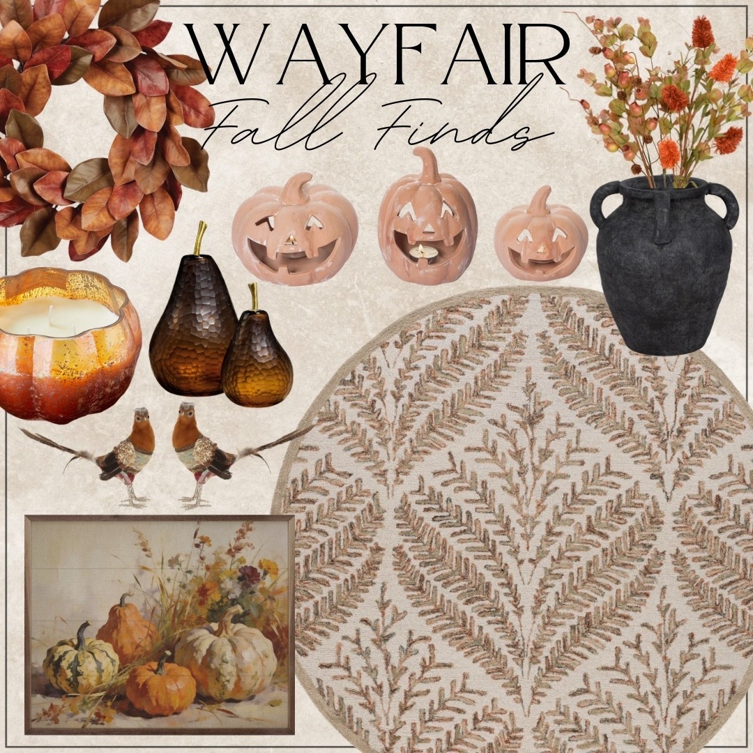Wayfair Fall Finds

#LTKSeasonal #LTKHome #LTKSaleAlert
