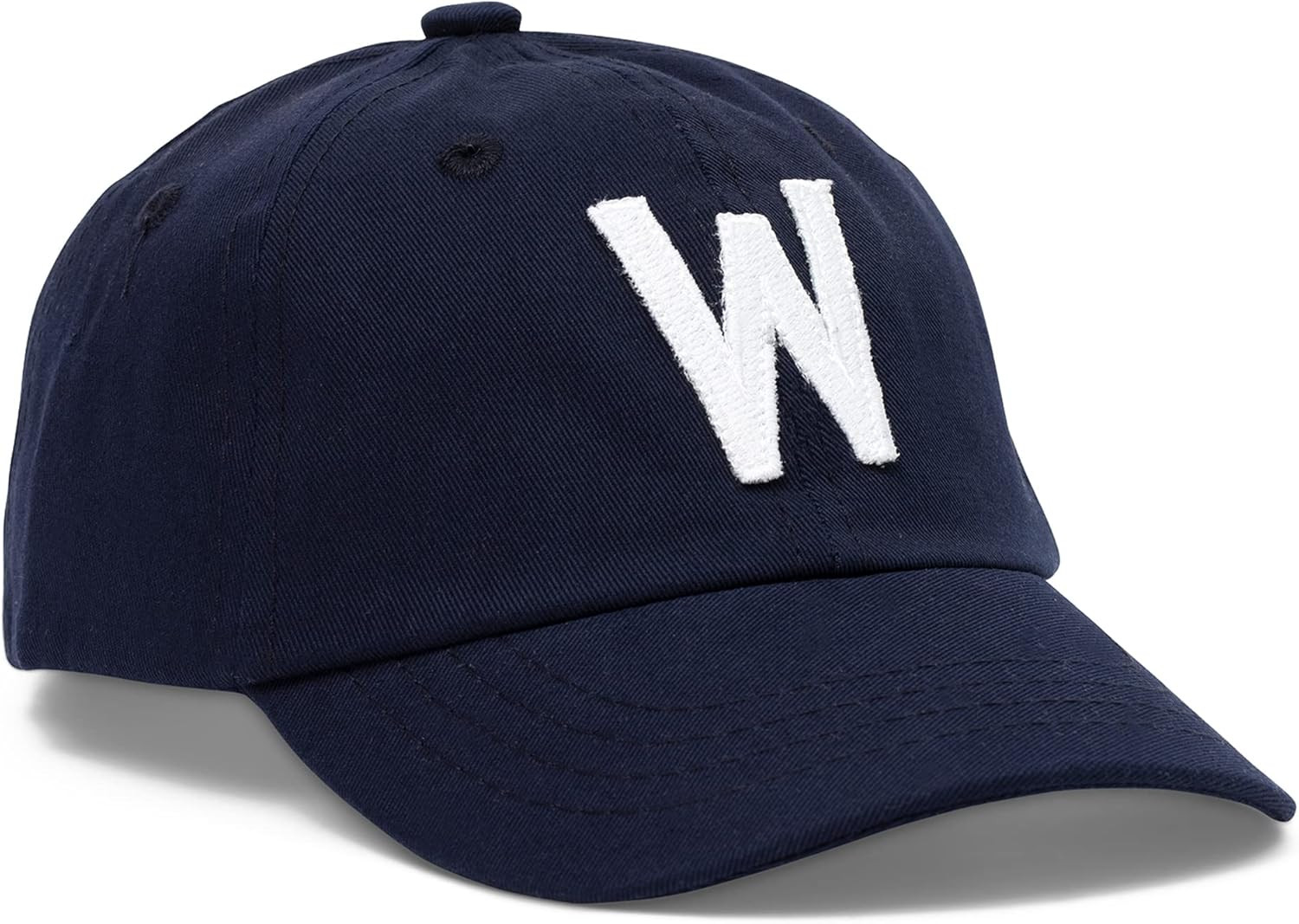 Tiny Expressions - Initial Toddler Boys Baseball Cap | Monogrammed Adjustable Navy Letter Hat | Amazon (US)