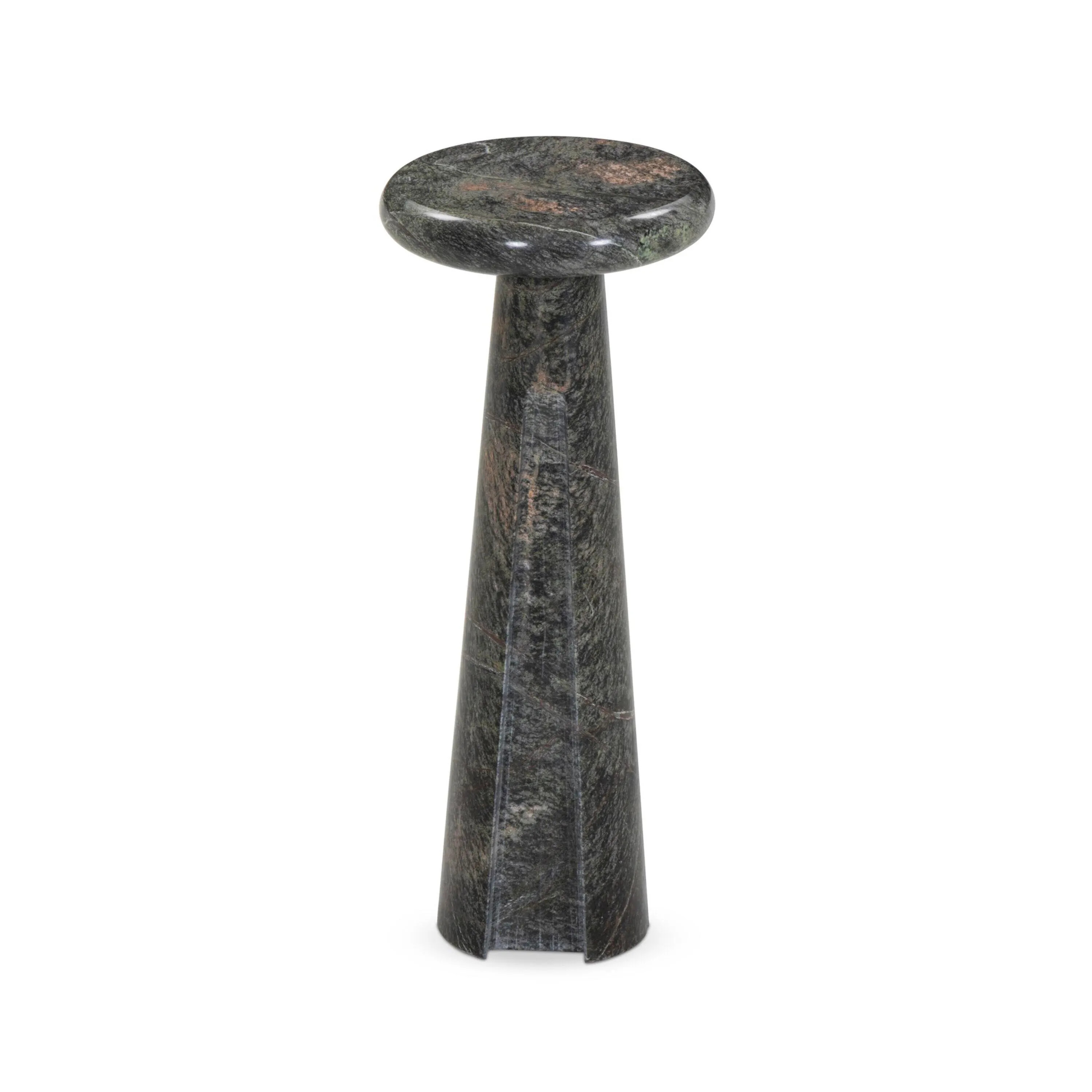 Ashley Luxe Natural Marble Tapered Accent Table | Ashley | Ashley