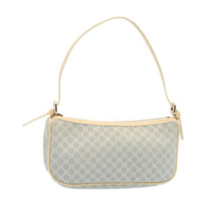 CELINE Macadam Canvas Accessory Pouch Light Blue Auth ar5548 | eBay US