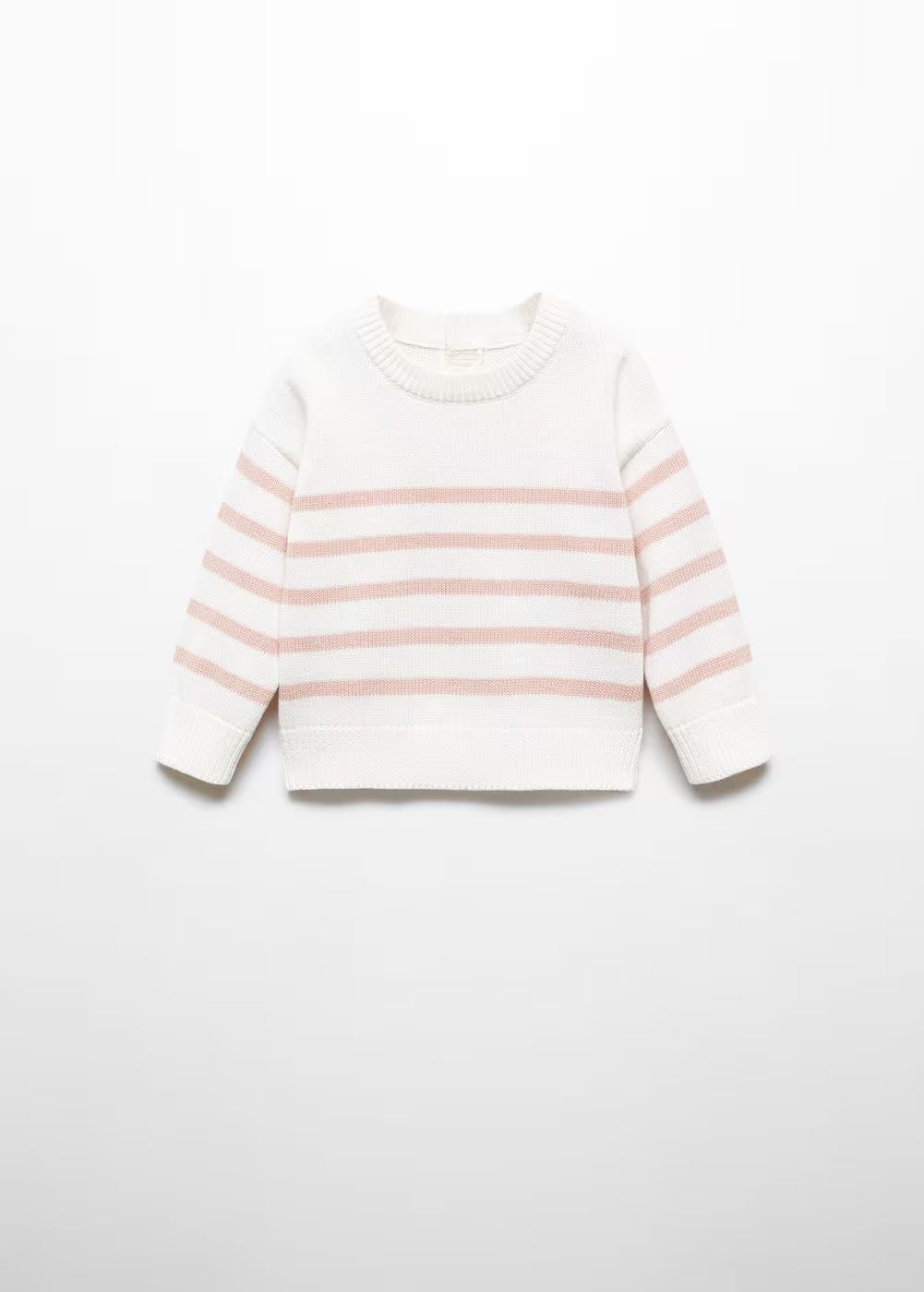 Striped cotton-blend sweater | MANGO (US)