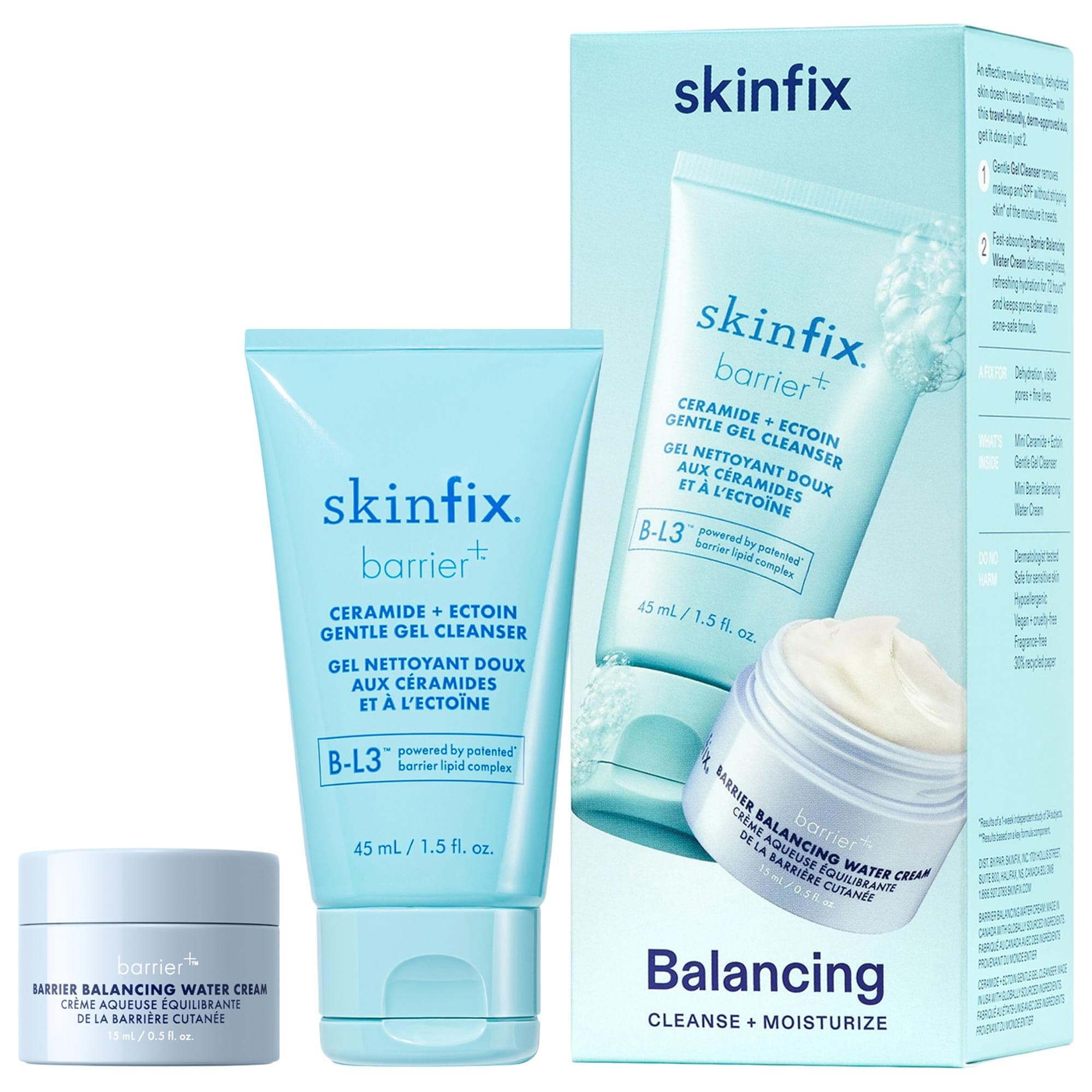 Skinfix Balancing Cleanse + Moisturize Skin Set | Sephora (US)