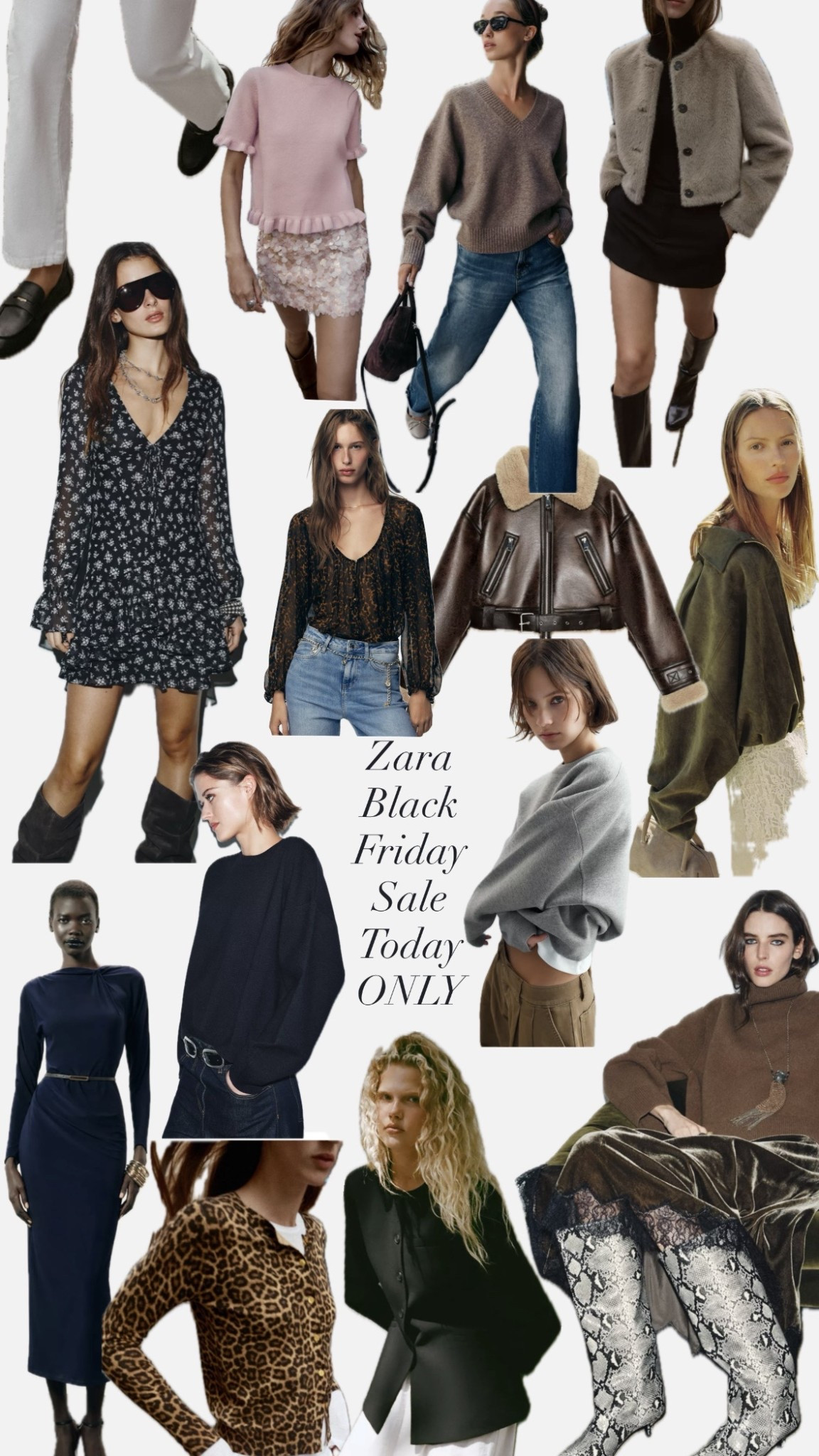 Zara Black Friday sale, 40% off today only — daily edit cover from Found by Em