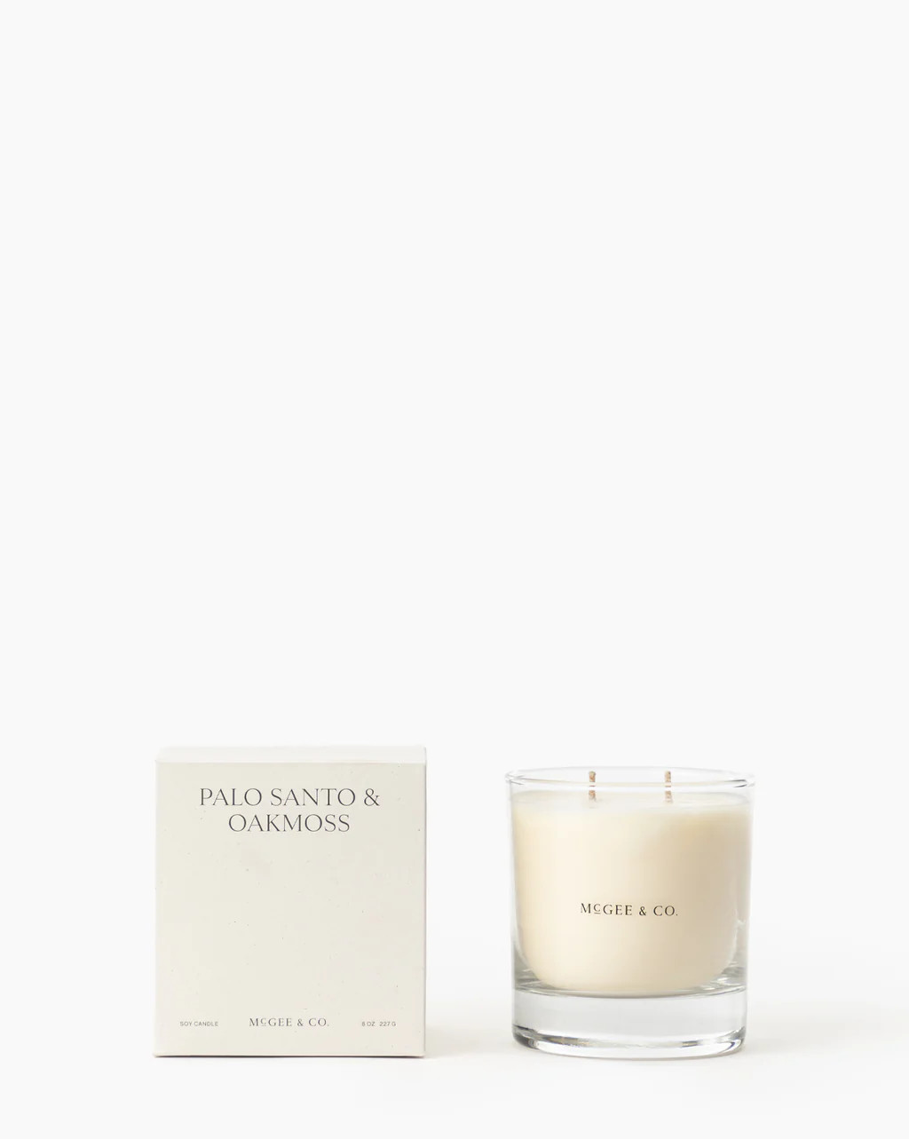 Palo Santo & Oakmoss Candle | McGee & Co.