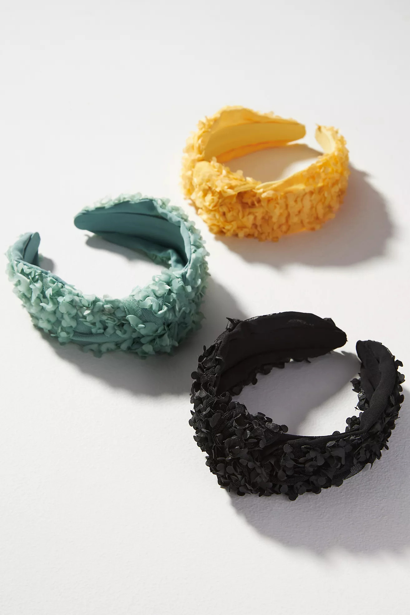 Textured Lace Floral Headband | Anthropologie (US)