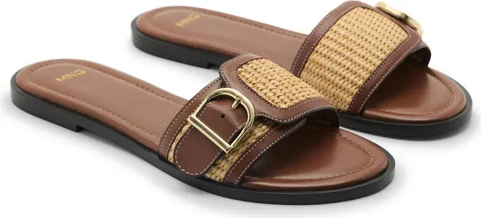 MANGO Slide Sandal (Women) | Nordstrom | Nordstrom