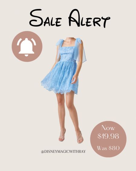 Cinderella inspired Disney dress 
On sale 

#LTKFind #LTKSale #LTKsalealert