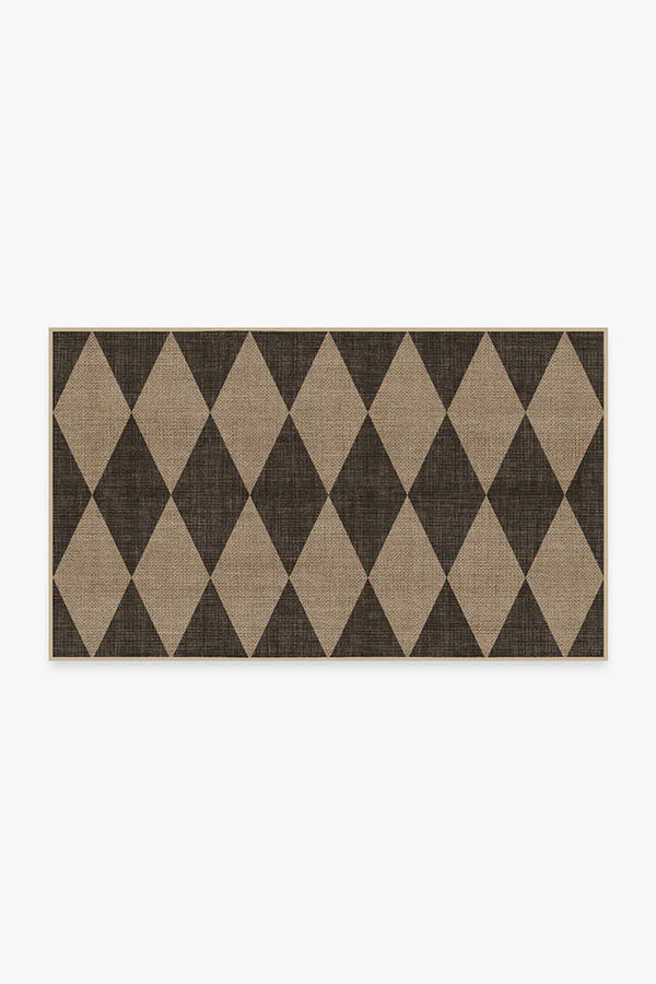 Palazzo Soft Black Re-Jute Rug | Ruggable | Ruggable