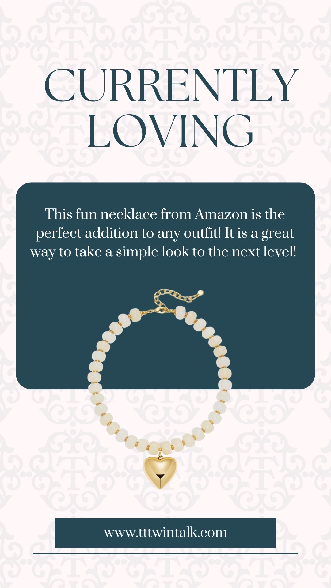 This fun necklace from Amazon is the perfect addition to any outfit! It is a great way to take a simple look to the next level!

#LTKSeasonal #LTKBeauty #LTKOver40
