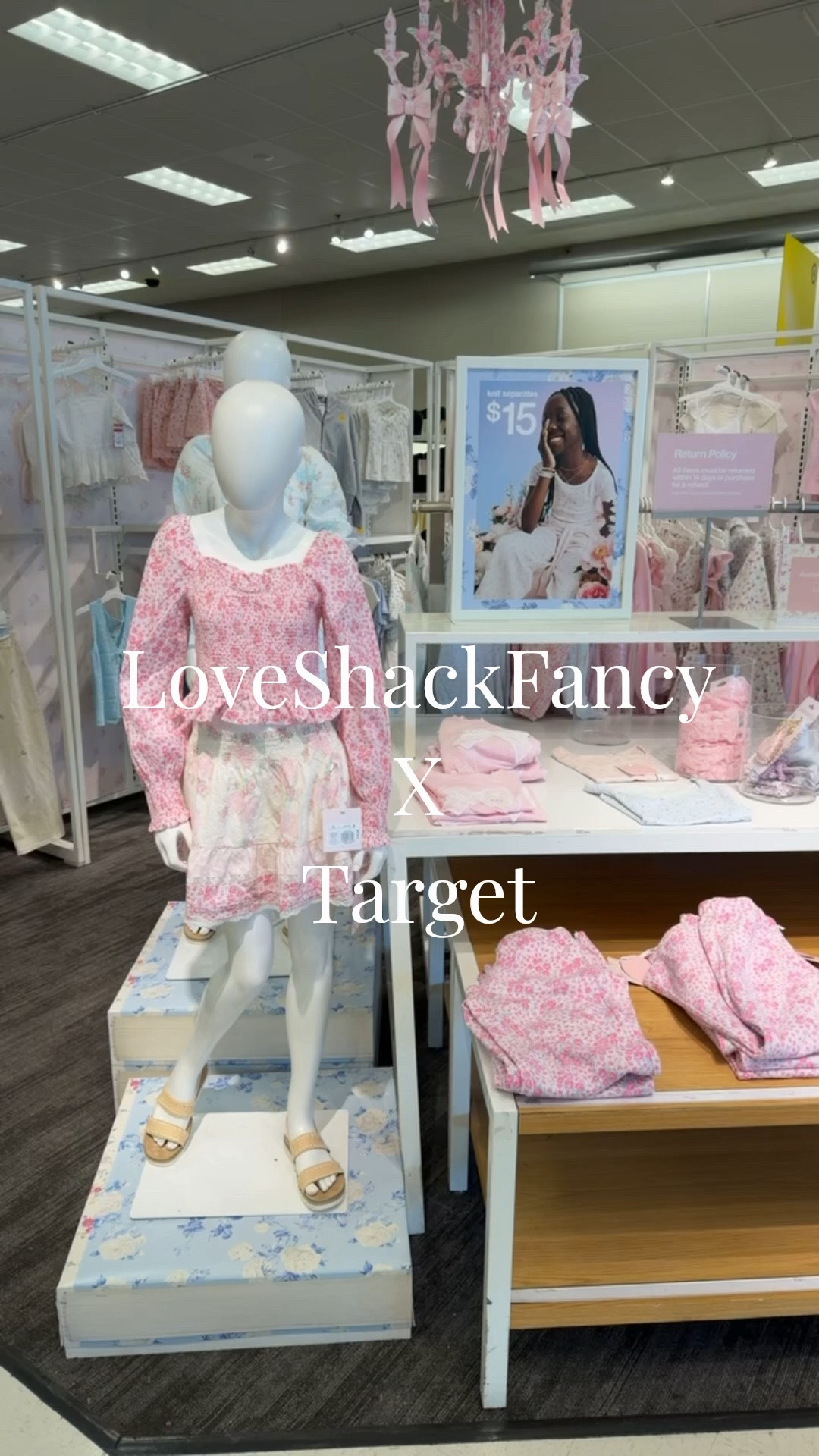 Take a peek at the LoveShackFancy x Target collection! For kids, tweens and teens, ages 7-16. Tiered ruffle dresses, skirts, and matching sets priced mostly from $15 to $40. Plus tech accessories, beauty and more! Wish the ditsy floral sweatpants came in my size! 💕🌸 #targetstyle

#LTKKids