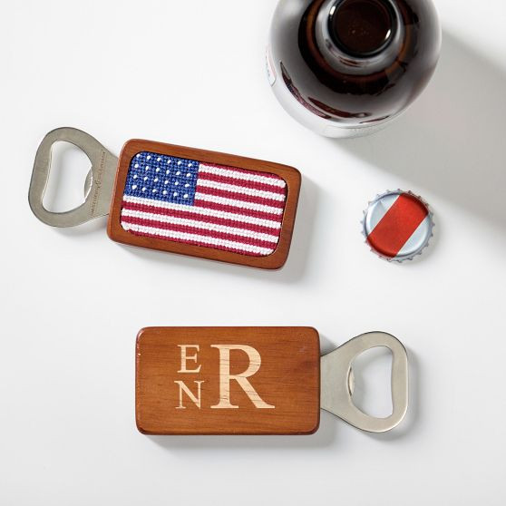 Smathers & Branson Needlepoint Bottle Opener | Mark and Graham