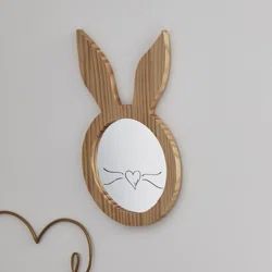 Starry Night Bunny Ears Accent Mirror | Wayfair North America
