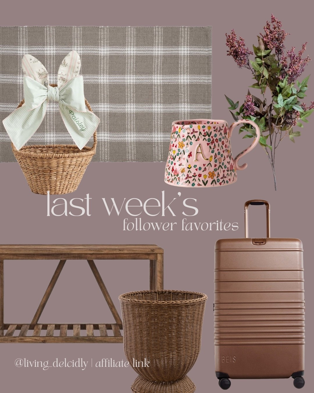 Last week’s follower favorites! The popular dusty plum stems & woven planter are both BACK IN STOCK!

#LTKTravel #LTKHome #LTKSeasonal