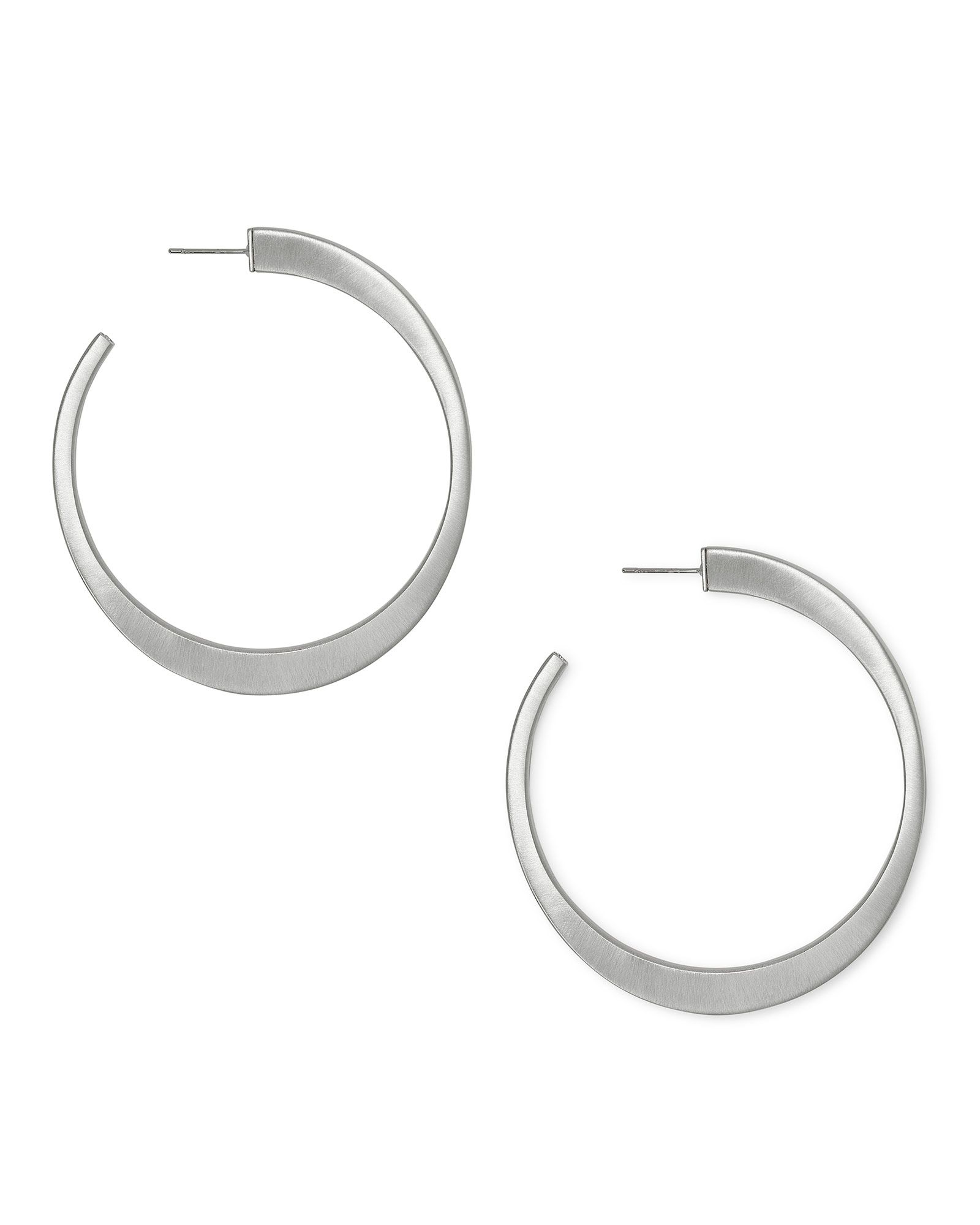 Avi Hoop Earrings In Silver | Kendra Scott