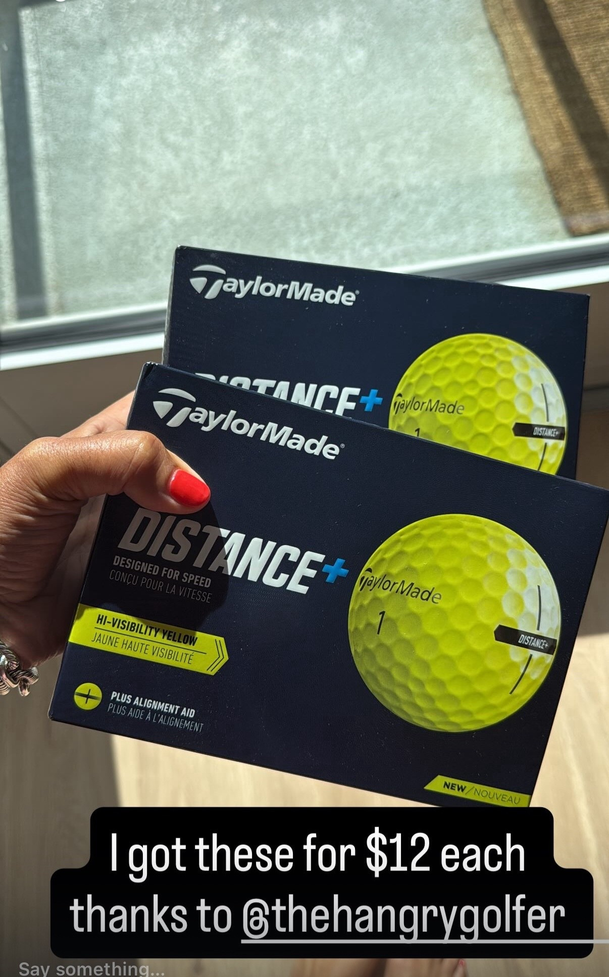 TaylorMade distance plus are my go to balls. This is a fab deal 

#LTKSaleAlert #LTKActive