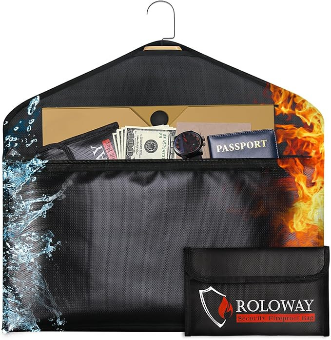 ROLOWAY Hanger Diversion Fireproof Safe, Hidden Compartment for Home & Travel, Secret Safe for Ca... | Amazon (US)