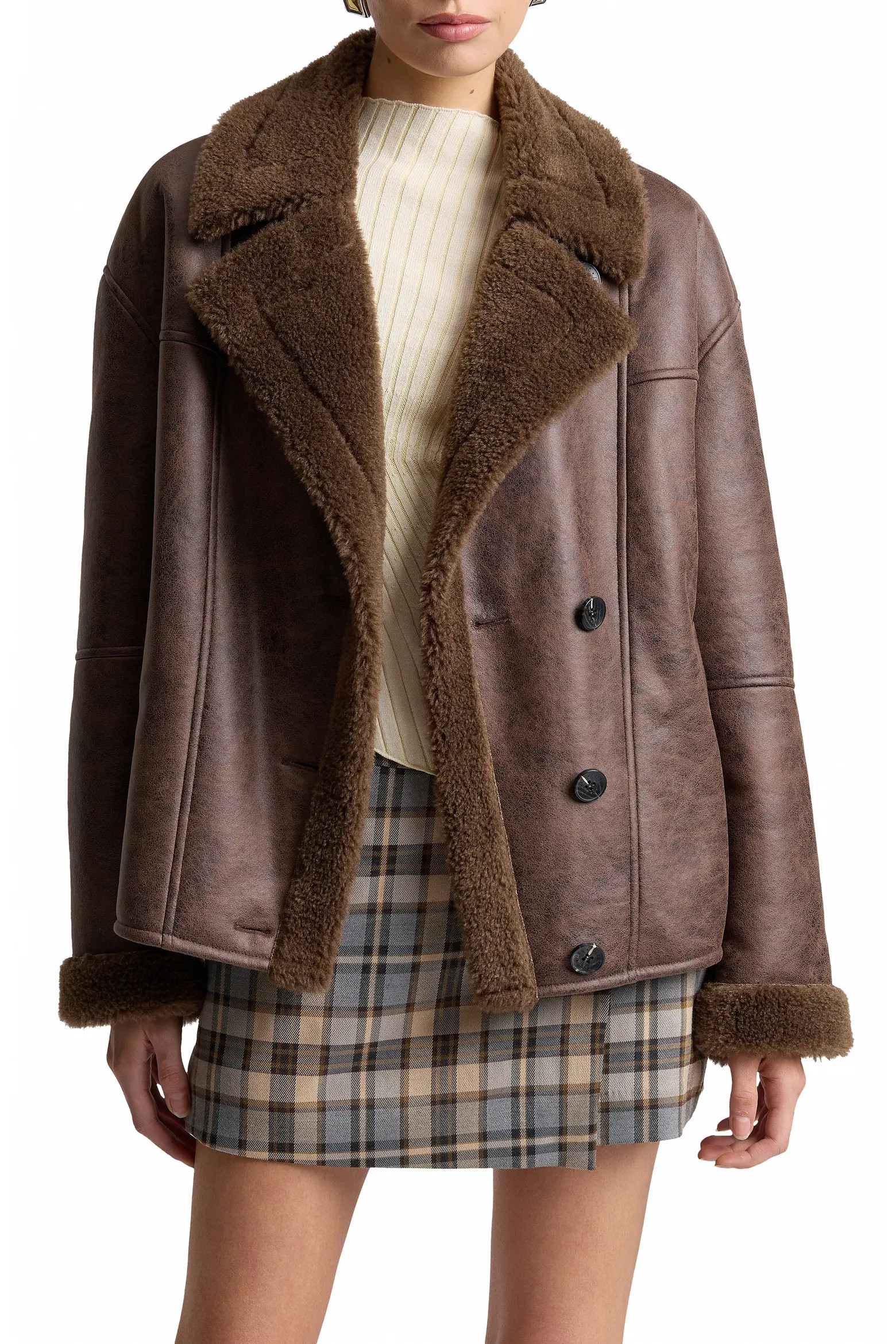 Avec Les Filles Faux Shearling Jacket (Women) | Nordstrom | Nordstrom