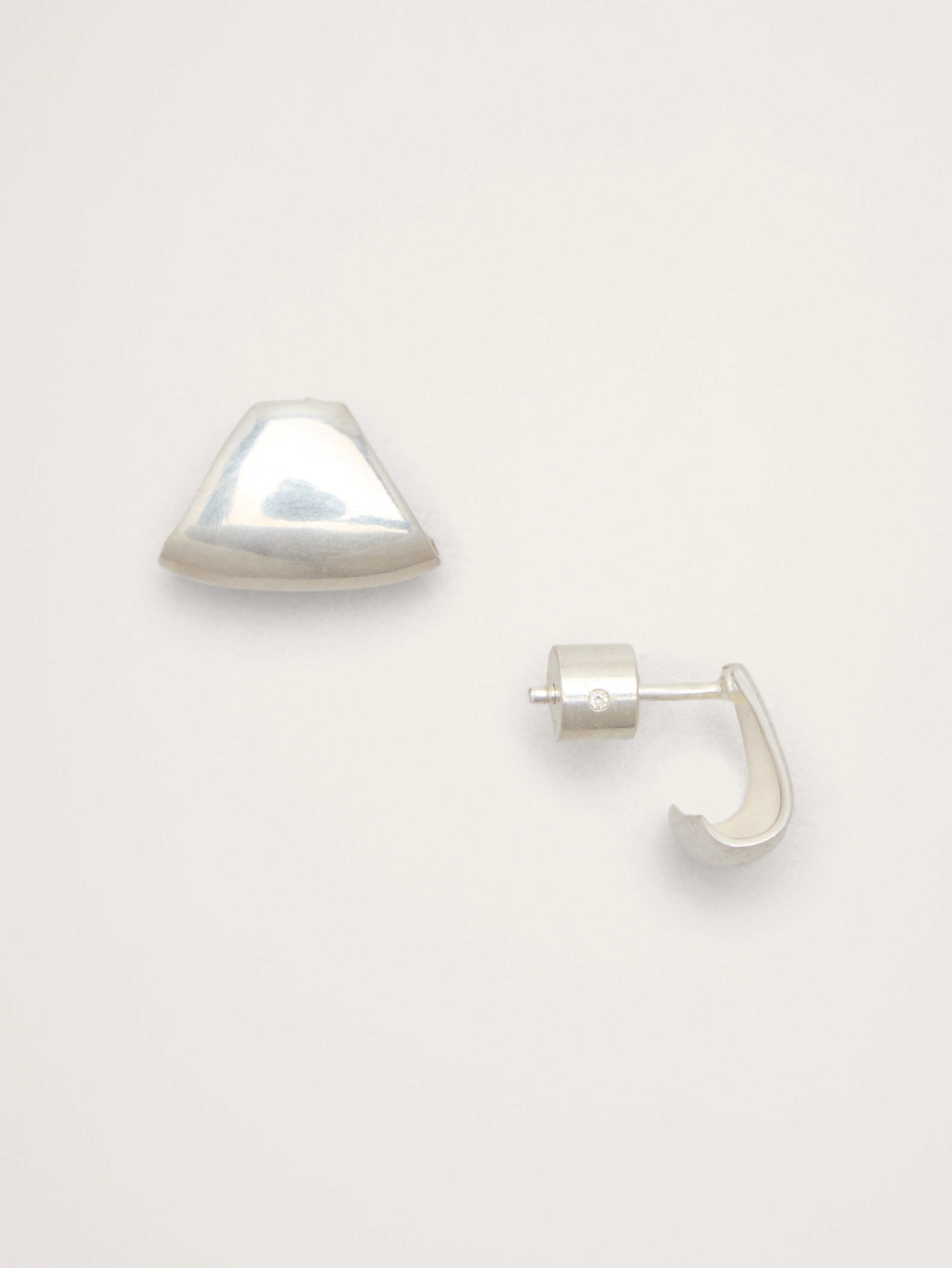 Triangular Half-Hoop Earrings | Banana Republic (US)