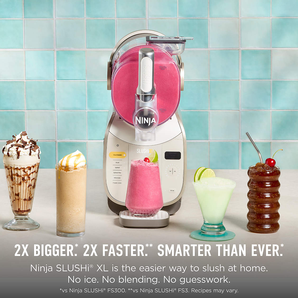 Ninja SLUSHi XL Professional Frozen Drink Maker in Bronze + Reviews | Crate & Barrel | Crate & Barrel