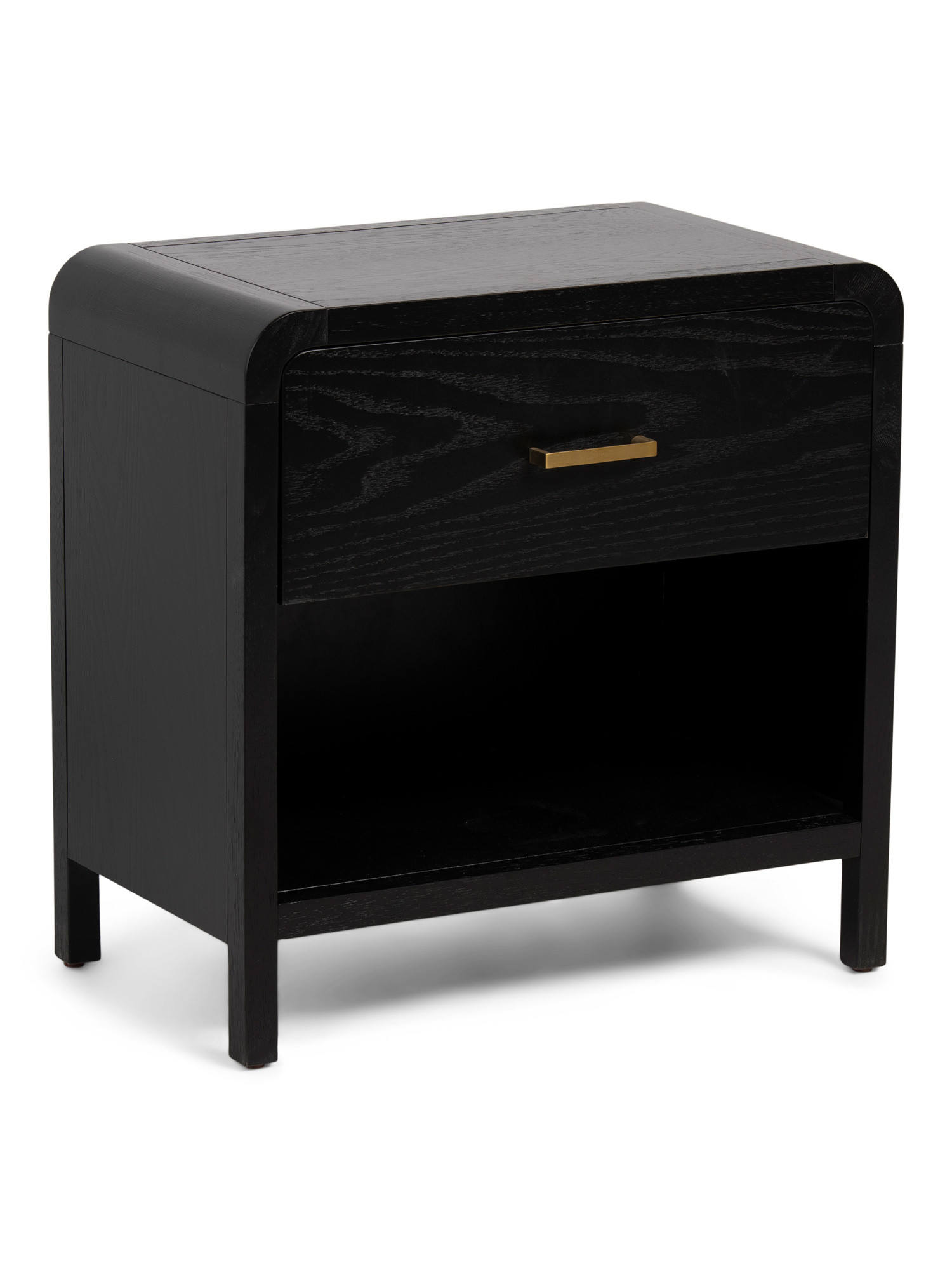24in Curve One Drawer Side Table | TJ Maxx