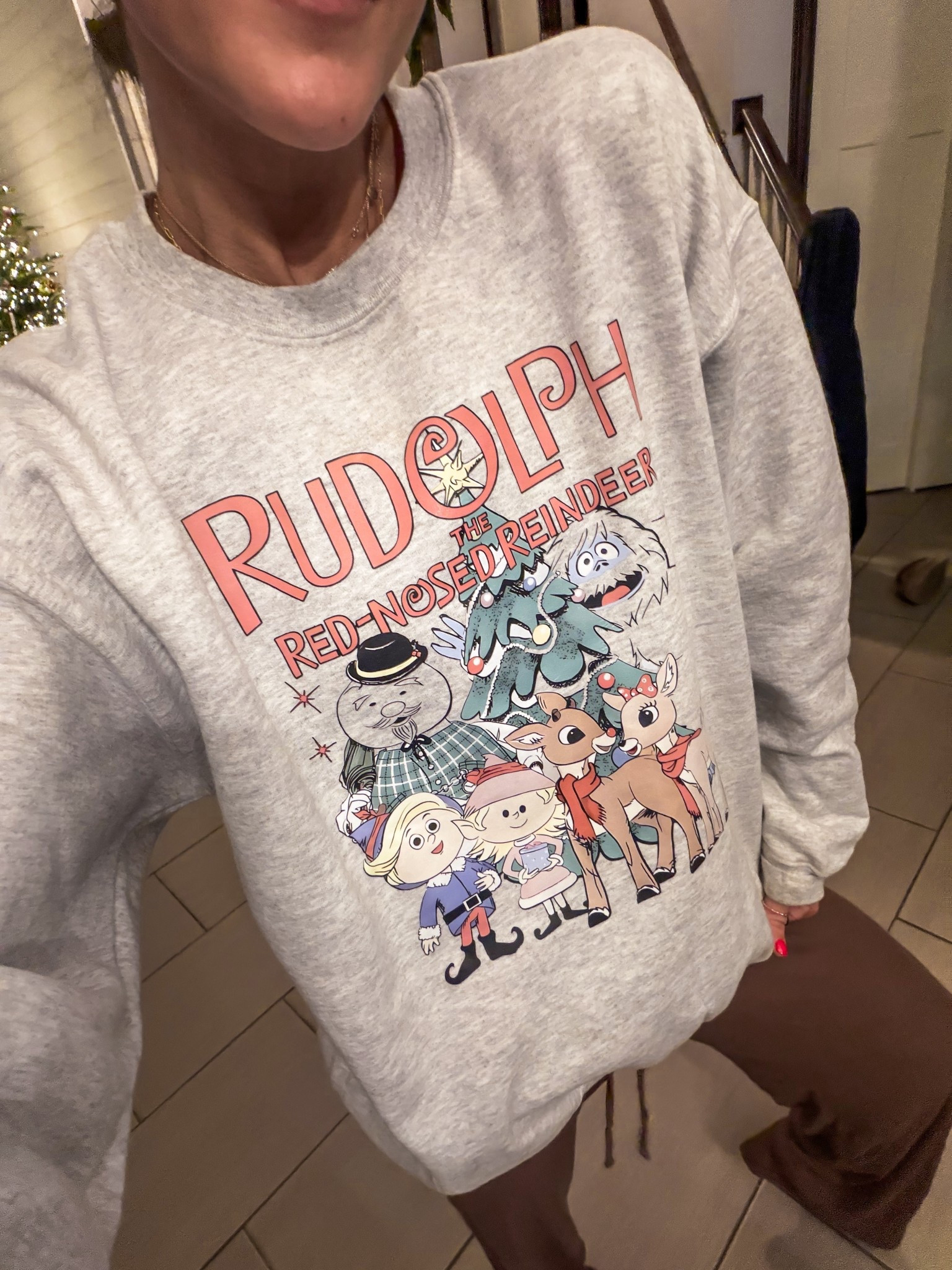 Wearing size large 
Size up 🫶🏼

#LTKootd #LTKHoliday #LTKGiftGuide