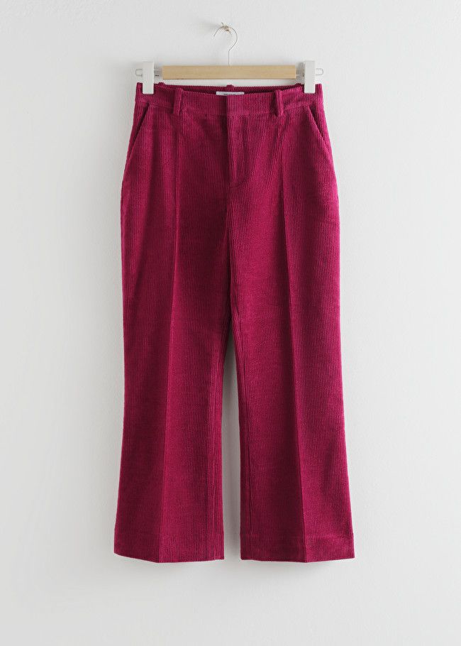 Cropped Wide Corduroy Trousers | & Other Stories (EU + UK)
