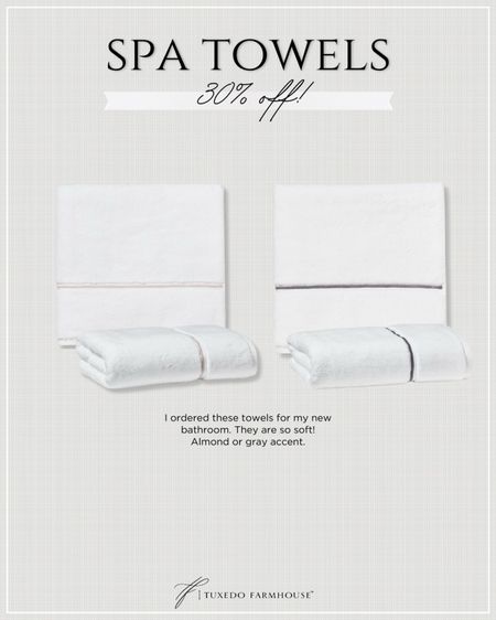 I love these spa towels! They are so soft! 30% off on the Target week sale. 

Bathroom

#LTKhome #LTKsalealert #LTKxTarget