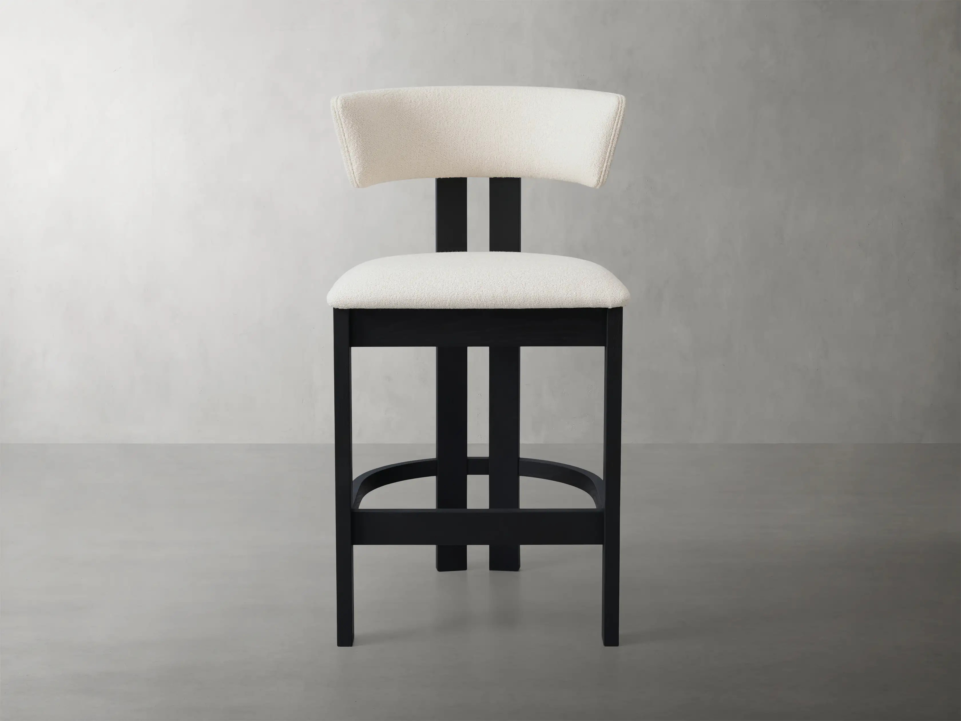 Rodin Armless Stool | Arhaus