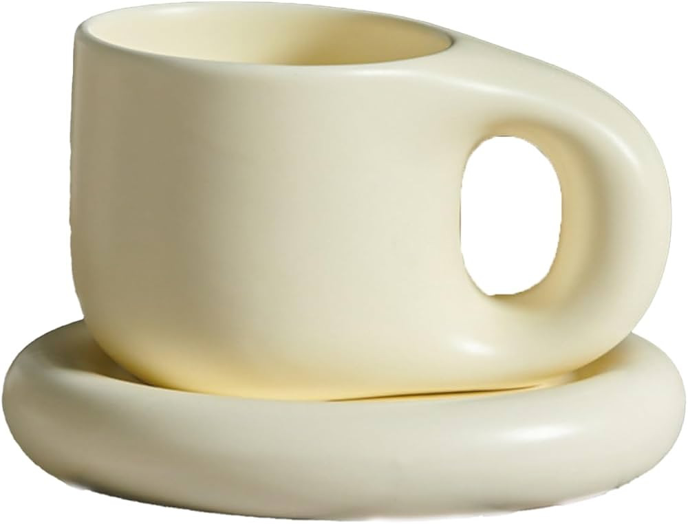 Cute Chubby Love Funny Coffee Mug,Ceramic Mug,Ceramic Chubby Mug, Novelty Interesting Coffee Cup ... | Amazon (US)