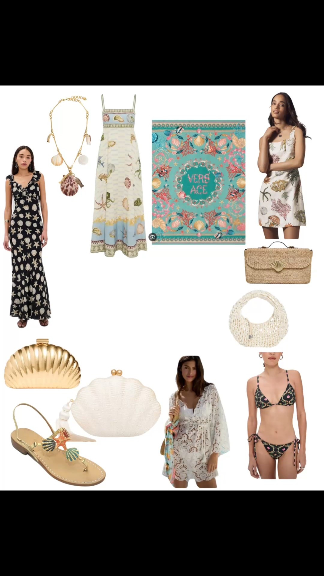 Loving all the seashell and ocean fashion for summer! #summertime #mermaidcore #seashell #ocean 

#LTKSummerEdit #LTKSwim #LTKStyleTip