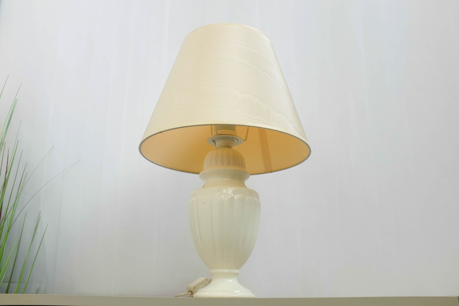 Vintage 80s Dutch Ceramic Table Lampmid Century Modern Beige - Etsy | Etsy (US)